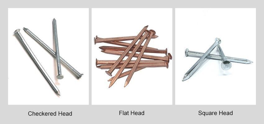 copper square boat nail types