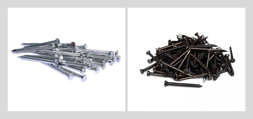 Galvanized Countersunk Head Concrete Nails types