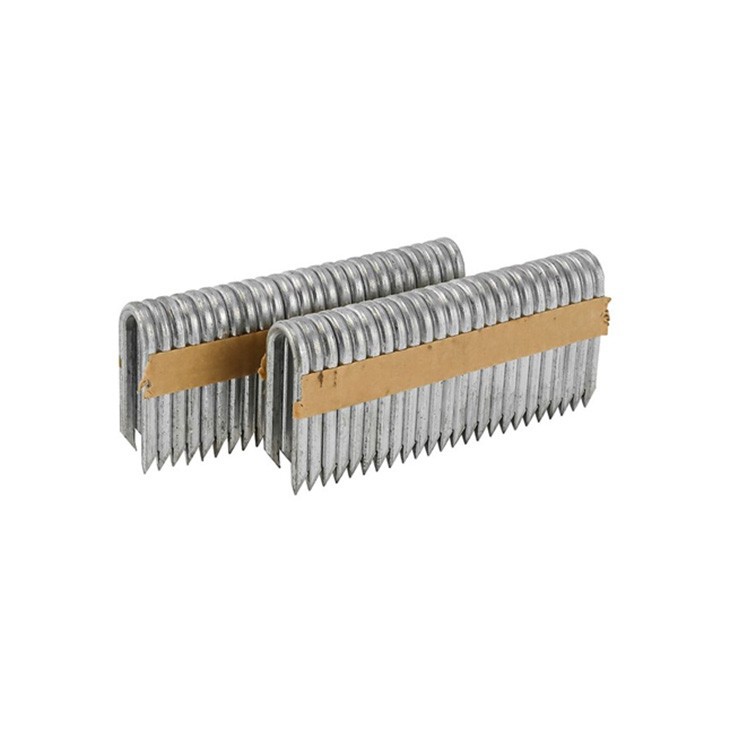 barbed fencing staples